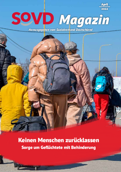 Titelbild SoVD-Magazin April 2022