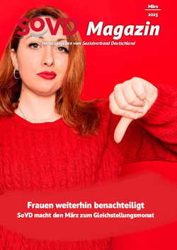 Cover SoVD-Magazin März 2023